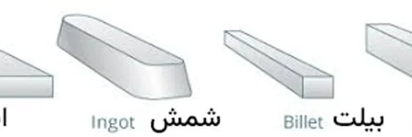 تفاوت، شمش، بیلت، بلوم و تختال چیست؟